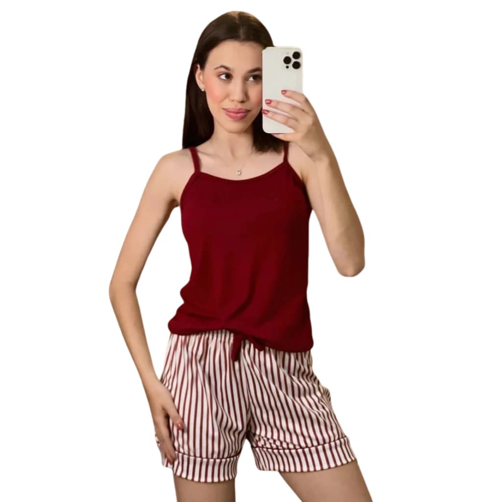 Short Doll Serena Bordô — imagem 1