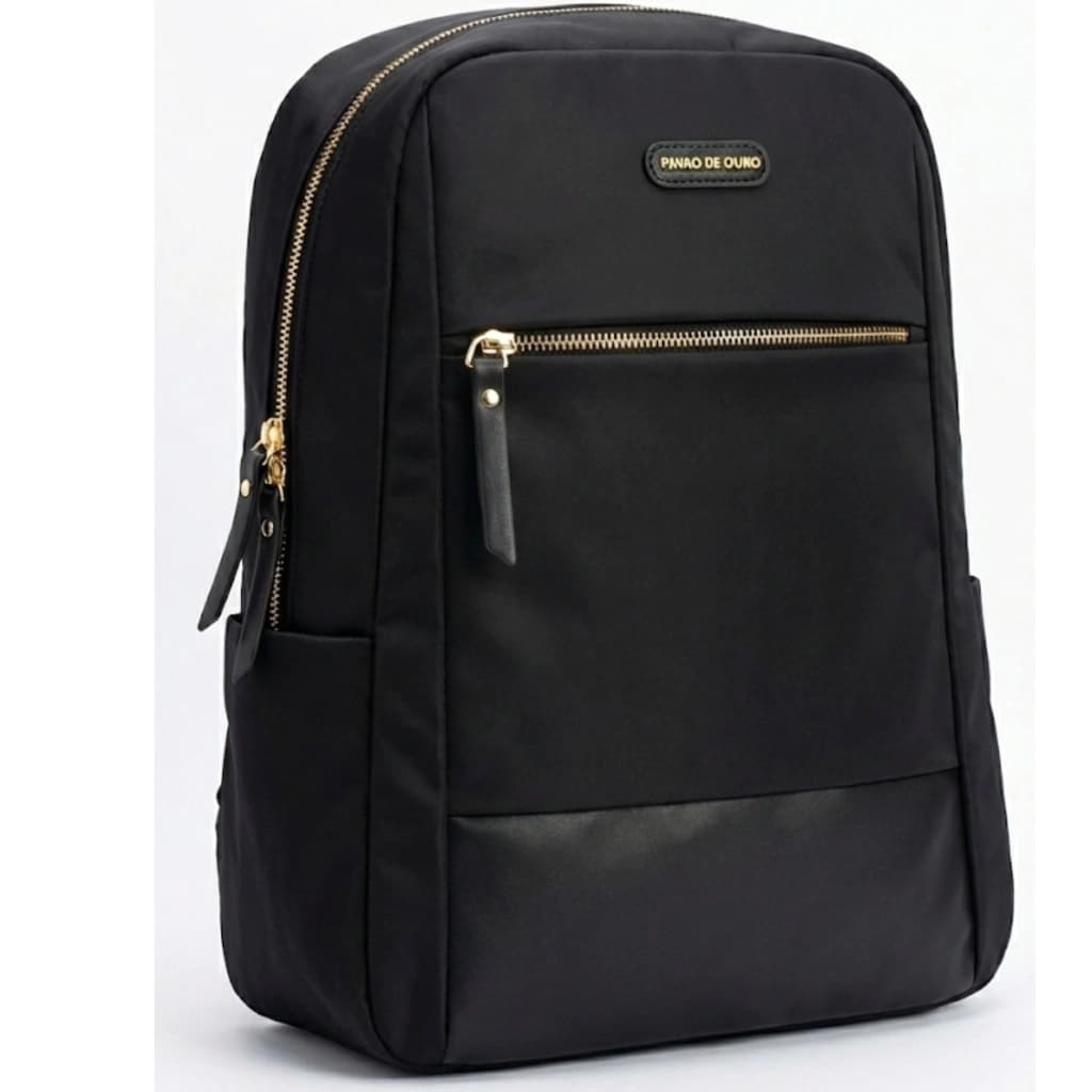 Mochila Pavão de Ouro com Tira de Couro — imagem 1
